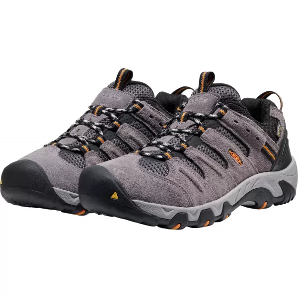  Pánské trekové boty KEEN HEADOUT WP MEN STEEL GREY/ORANGE PEPPER 