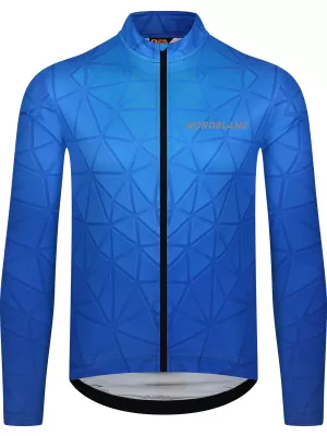 Pánský cyklo dres NORDBLANC RIDEPRO NBSMF8102 MODRÁ