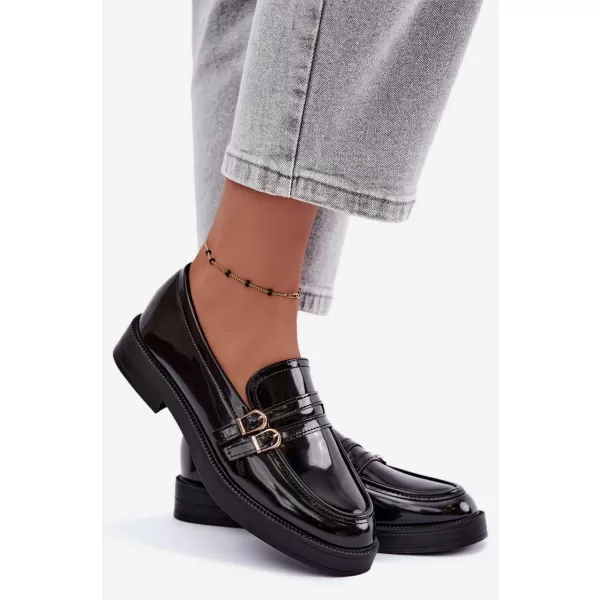  Dámské mokasíny BOTO D-325 BLACK 