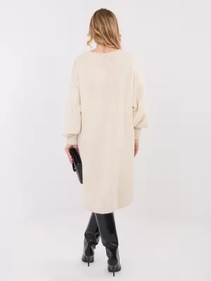 Dámské šaty FACTORY PRICE IN-SK-5962.22 LIGHT BEIGE