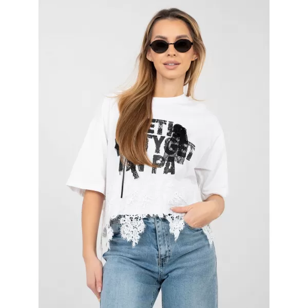 Dámské triko FACTORY PRICE IT-BZ-JL09.69 WHITE 