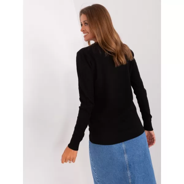  Dámský svetr WOOL FASHION ITALIA AT-SW-232901.25X NOIRE 