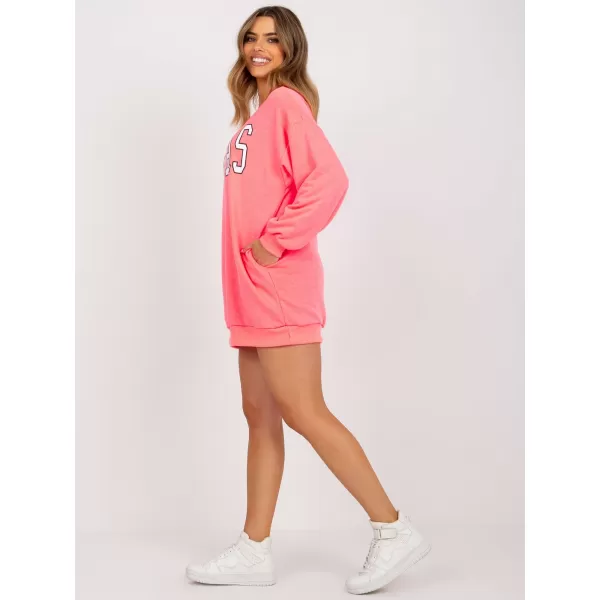  Dámská mikina EX MODA EM-BL-U719.82P FLUO PINK 