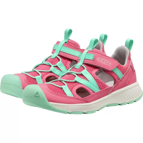  Dětské sandály KEEN MOTOZOA SANDAL YOUTH PINK LEMONADE/CABBAGE 