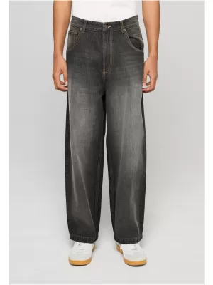 Pánské kalhoty URBAN CLASSICS TB8055 MID DEEP GREY WASHED