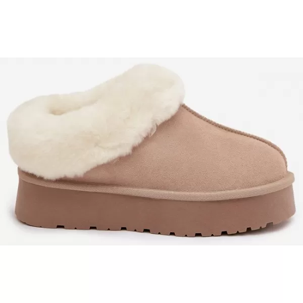  Dámské sněhule BOTO W5818 BEIGE 