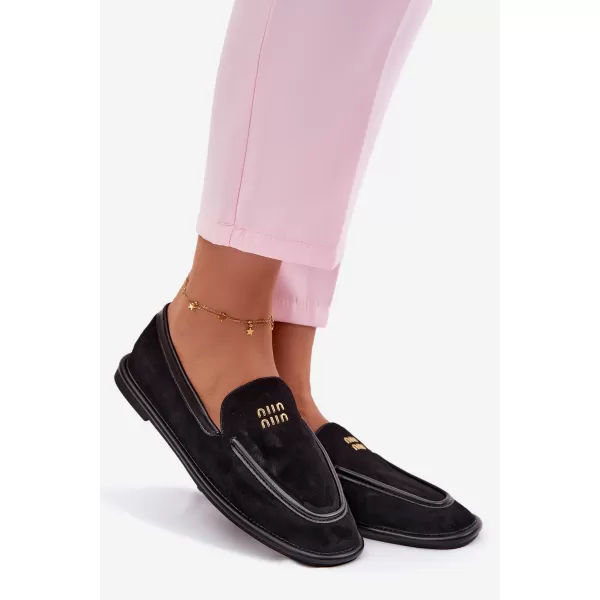  Dámské mokasíny VINCEZA 62271 BLACK 