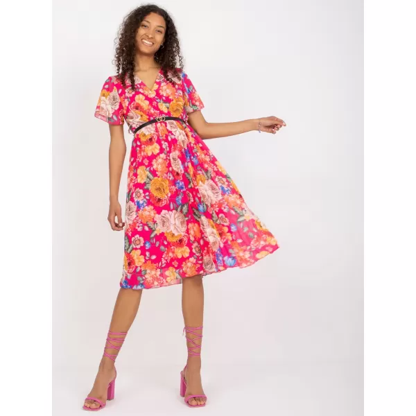  Dámské šaty ITALY MODA DHJ-SK-13162.92 DARK PINK 