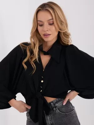 Dámská halenka ITALY MODA MI-BZ-3304.12 NOIRE