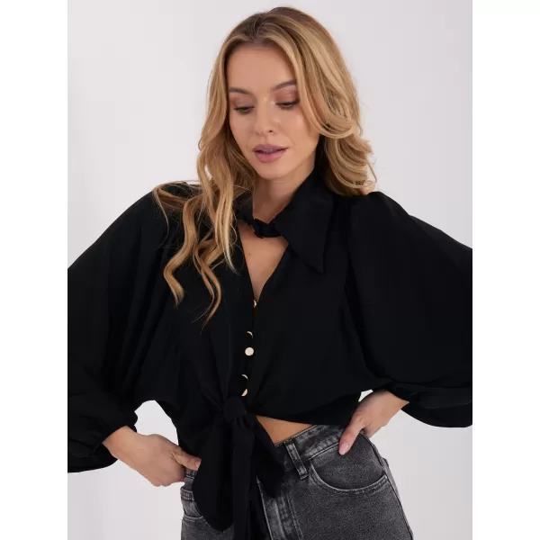  Dámská halenka ITALY MODA MI-BZ-3304.12 NOIRE 