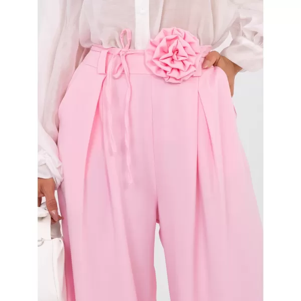  Dámské kalhoty RUE PARIS IT-SP-FL8569-1.06 BRIGHT PINK 