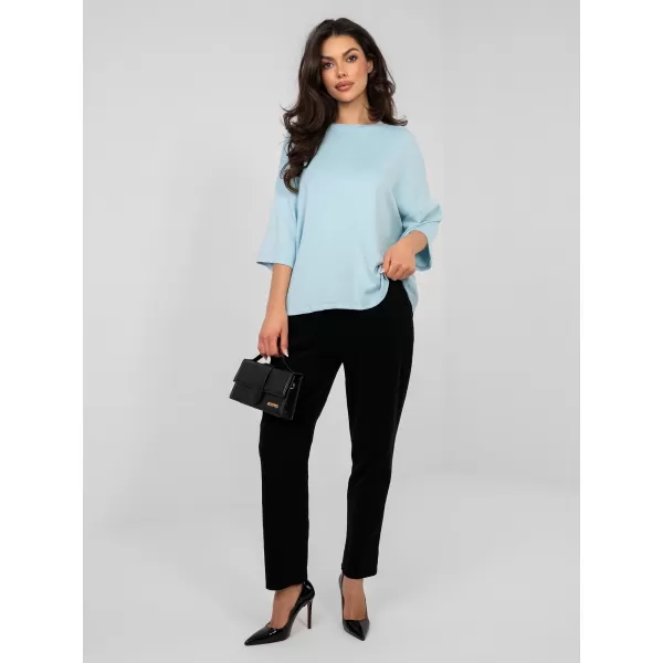  Dámská halenka RUE PARIS RV-BZ-A1188.63 LIGHT BLUE 