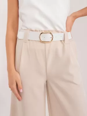 Dámské kalhoty ITALY MODA DHJ-SP-5583.88 LIGHT BEIGE