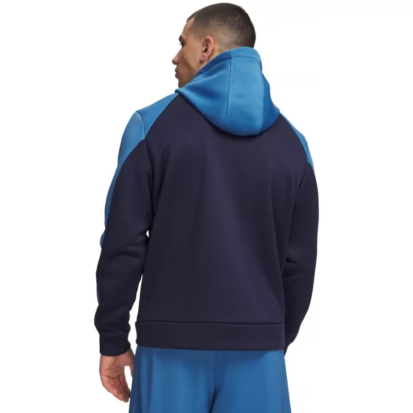  Pánská mikina UNDER ARMOUR UA ARMOUR FLC WINTER FZ 6014882-410 MODRÁ 