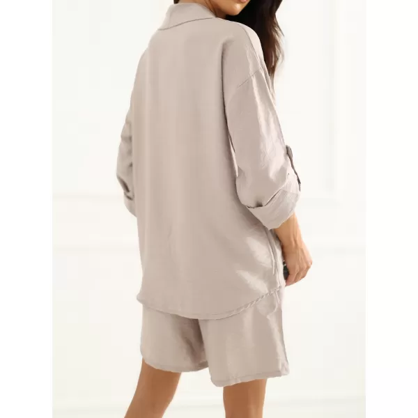  Dámský komplet RUE PARIS IT-KMPL-10365.04 DARK BEIGE 