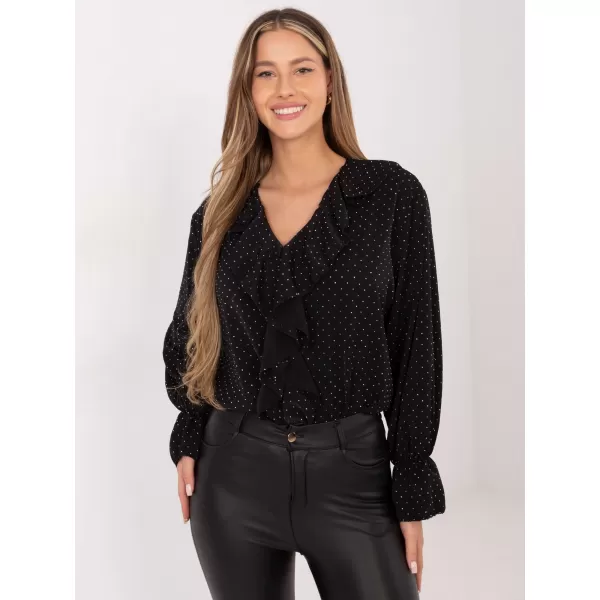  Dámská halenka ITALY MODA MI-BZ-92353.33 NOIRE 