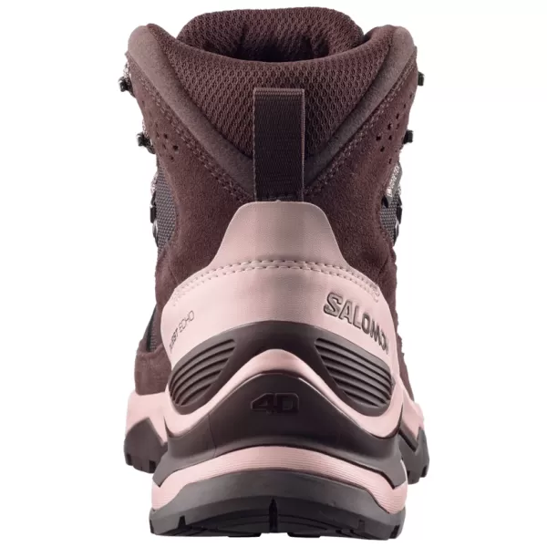  Dámské boty SALOMON QUEST ECHO GORE TEX L47968500 BLACK COFFEE/SHADOW GRAY/BLACK 