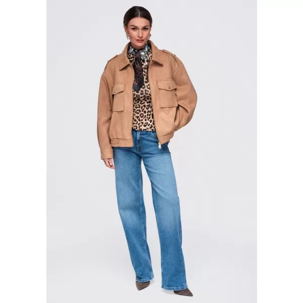  Dámská bunda OMBRE OW-JANP-0147 CAMEL 