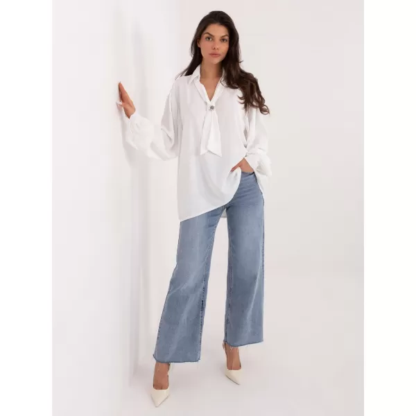  Dámská halenka FACTORY PRICE IT-BZ-28913.17 WHITE 