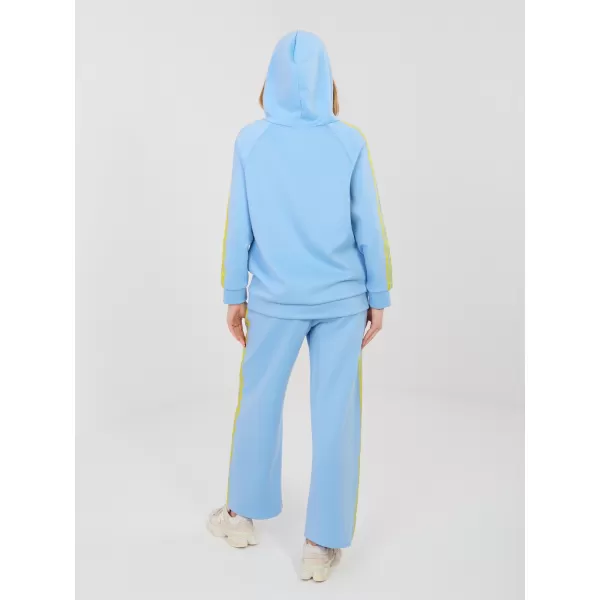  Dámská tepláková souprava RUE PARIS IT-KMPL-21782.93 LIGHT BLUE 