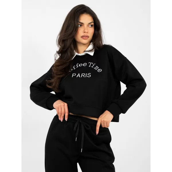  Dámská tepláková souprava ITALY MODA IT-KMPL-22212.36 BLACK 