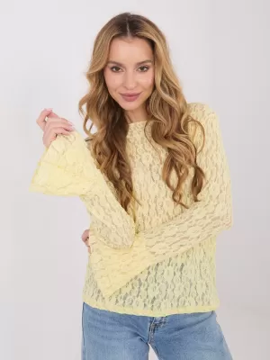 Dámská halenka ITALY MODA IT-BZ-9970.97 BRIGHT YELLOW