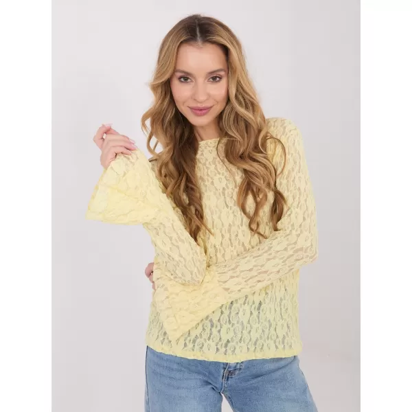  Dámská halenka ITALY MODA IT-BZ-9970.97 BRIGHT YELLOW 