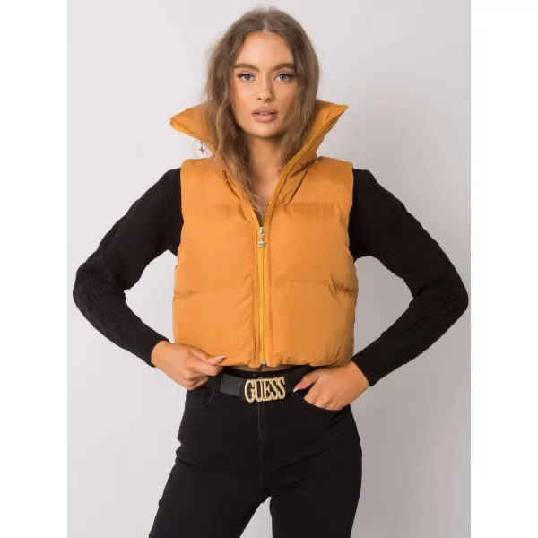  Dámská vesta EX MODA EM-KZ-898.30 DARK YELLOW 