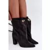 Dámské kotníkové boty BOTO 2911A BLACK