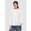 Dámská košile LARICA OW-SH-E0026 WHITE