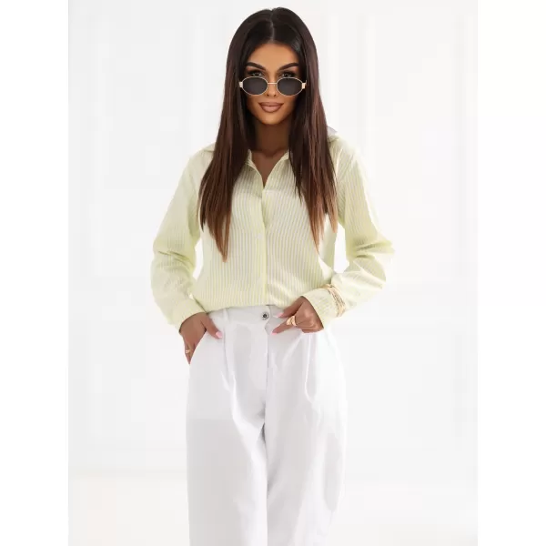  Dámská košile FACTORY PRICE IT-KS-92761.94 BRIGHT YELLOW 