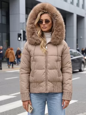 Dámská bunda DSTREET KHAKI