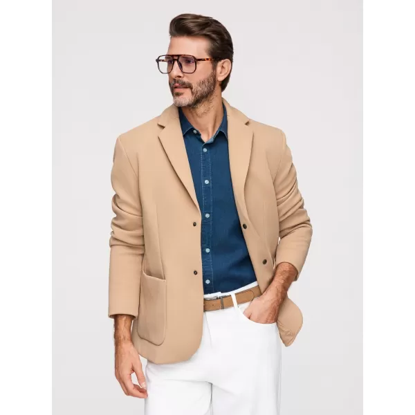  Pánská bunda OMBRE M167 LIGHT BROWN 
