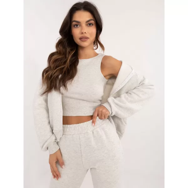  Dámský 3-dílný set MY RED LIPS EM-KMPL-862.28 LIGHT GREY 