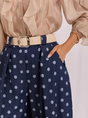 Dámské kalhoty FACTORY PRICE IT-SP-97810.30 NAVY