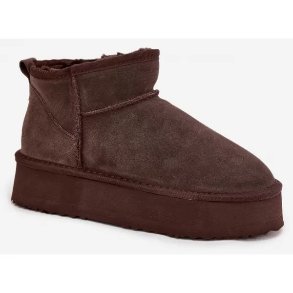  Dámské sněhule VINCEZA 97962 CHOCOLATE 