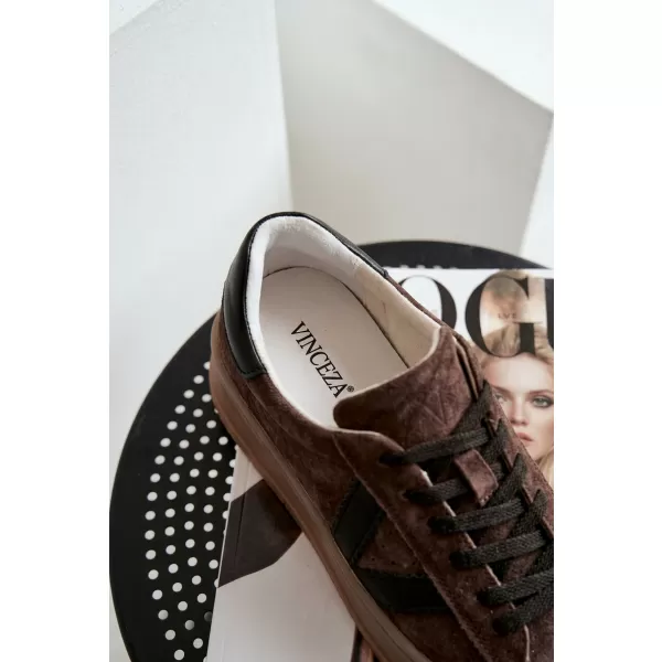  Dámské tenisky VINCEZA 79597 BROWN 