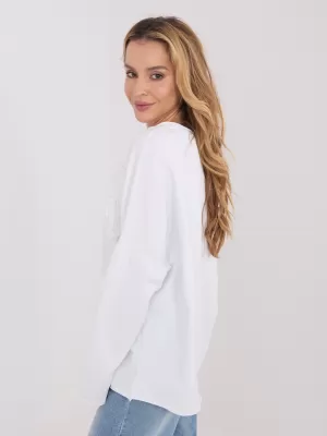 Dámská halenka FACTORY PRICE IT-BZ-6694.69 WHITE