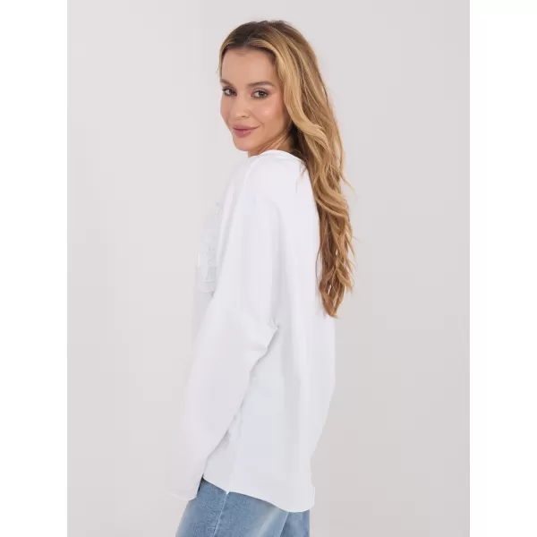  Dámská halenka FACTORY PRICE IT-BZ-6694.69 WHITE 
