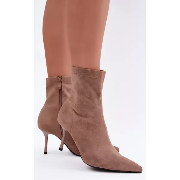  Dámské kotníkové boty BOTO MM-42 BEIGE 