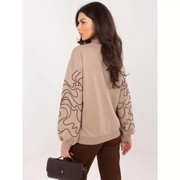  Dámská halenka RELEVANCE RV-BZ-A176.56 DARK BEIGE 