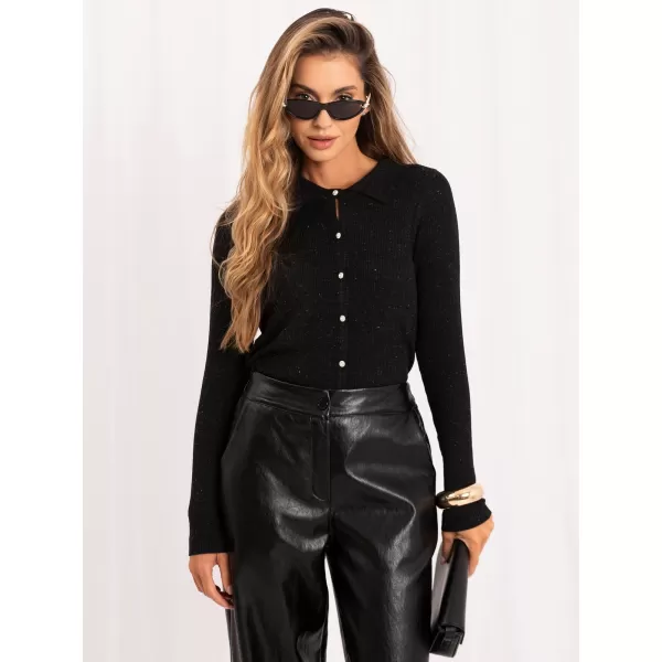  Dámský svetr FACTORY PRICE PM-SW-SF391.28 BLACK 