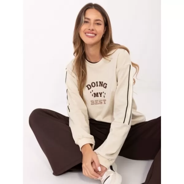  Dámská mikina RELEVANCE RV-BL-A942.62 LIGHT BEIGE 
