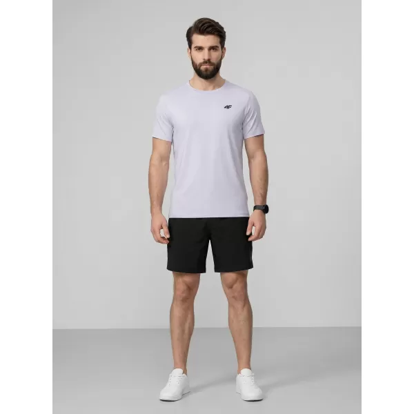  Pánské triko 4F 4FWAW25TTSHM2373 OFF WHITE 