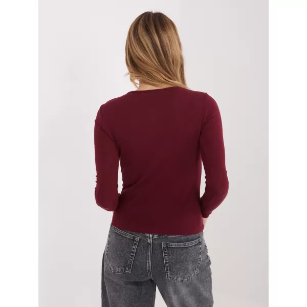  Dámské triko FACTORY PRICE WT-BZ-A1148.82 BURGUNDY 
