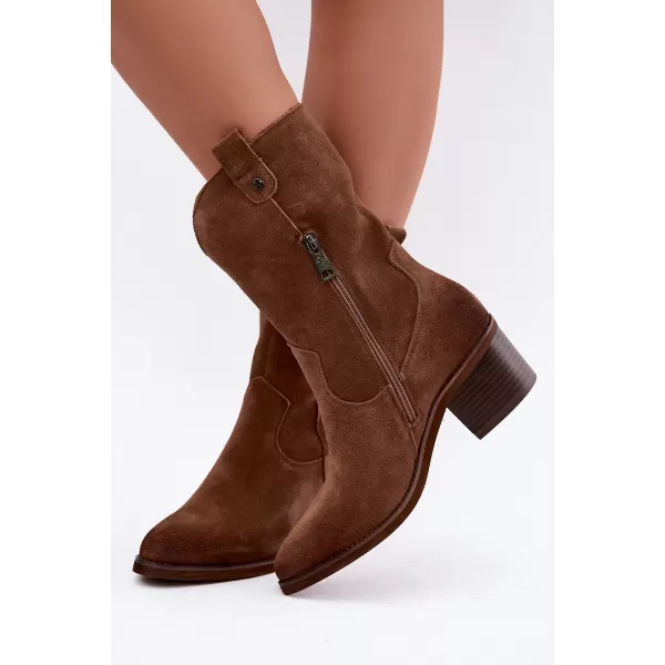  Dámské kovbojky VINCEZA 133106 CAMEL 