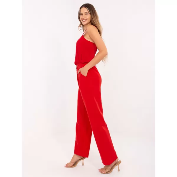  Dámské kalhoty ITALY MODA DHJ-SP-15679-1.35X RED 