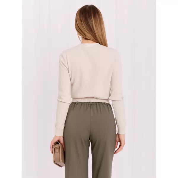  Dámský svetr ITALY MODA IR-SW-JK8687.07P LIGHT BEIGE 