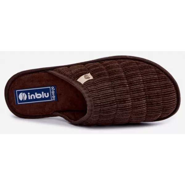  Pánské bačkory INBLU 91000034 BROWN 