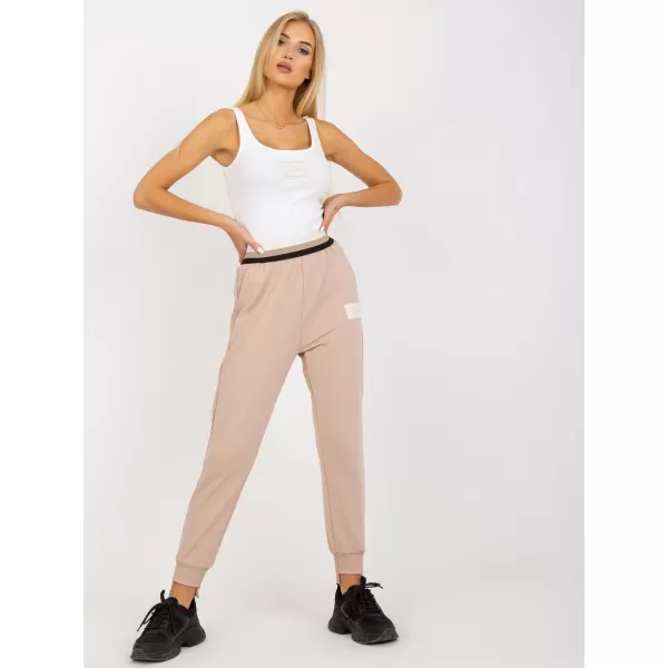  Dámské tepláky OCH BELLA TW-DR-OB030.57 BEIGE 